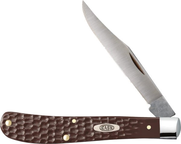 CAE SLIMLINE TRAPPER BRN SYN by Case