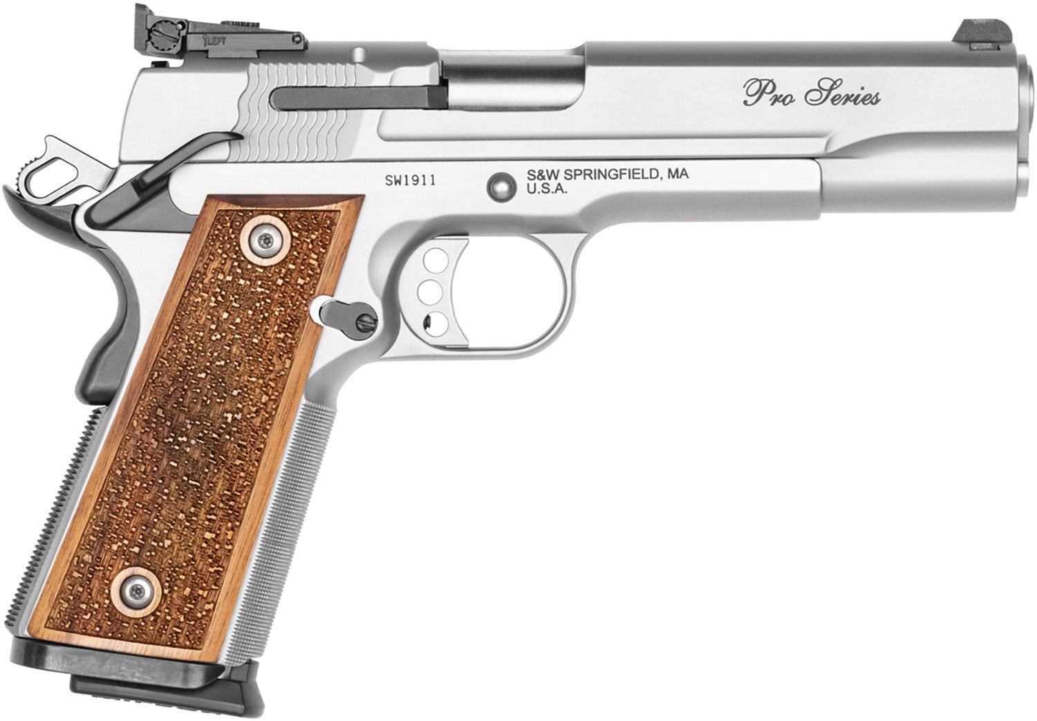SMITH AND WESSON SW1911 9MM 10+1 5" SS/WD AS # by Smith & Wesson / S&W