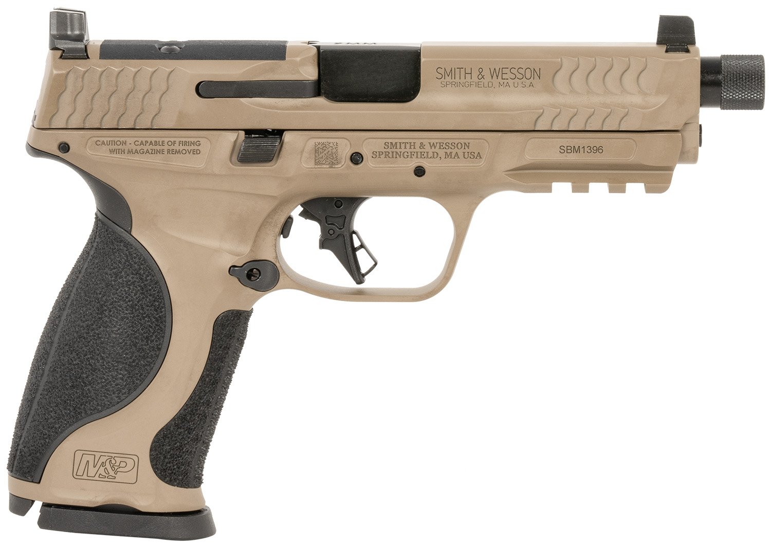 SMITH AND WESSON M&P9 M2.0 METAL 9MM FDE OR TB by Smith & Wesson / S&W