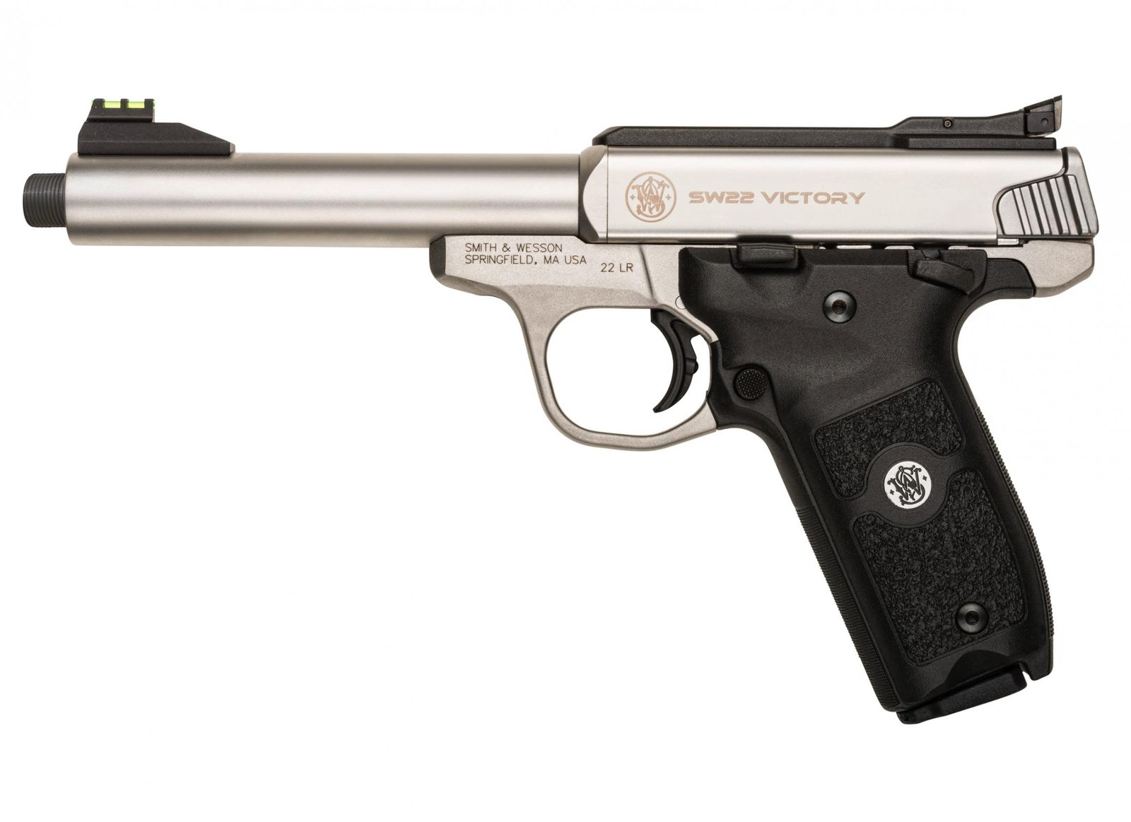 SMITH AND WESSON SW22 VICTORY 22LR 5.5" THREAD by Smith & Wesson / S&W