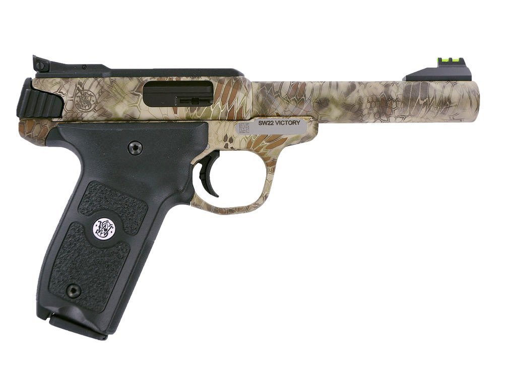 S&W SW22 VIC 22LR 5.5 KRYPT AS by Smith & Wesson / S&W