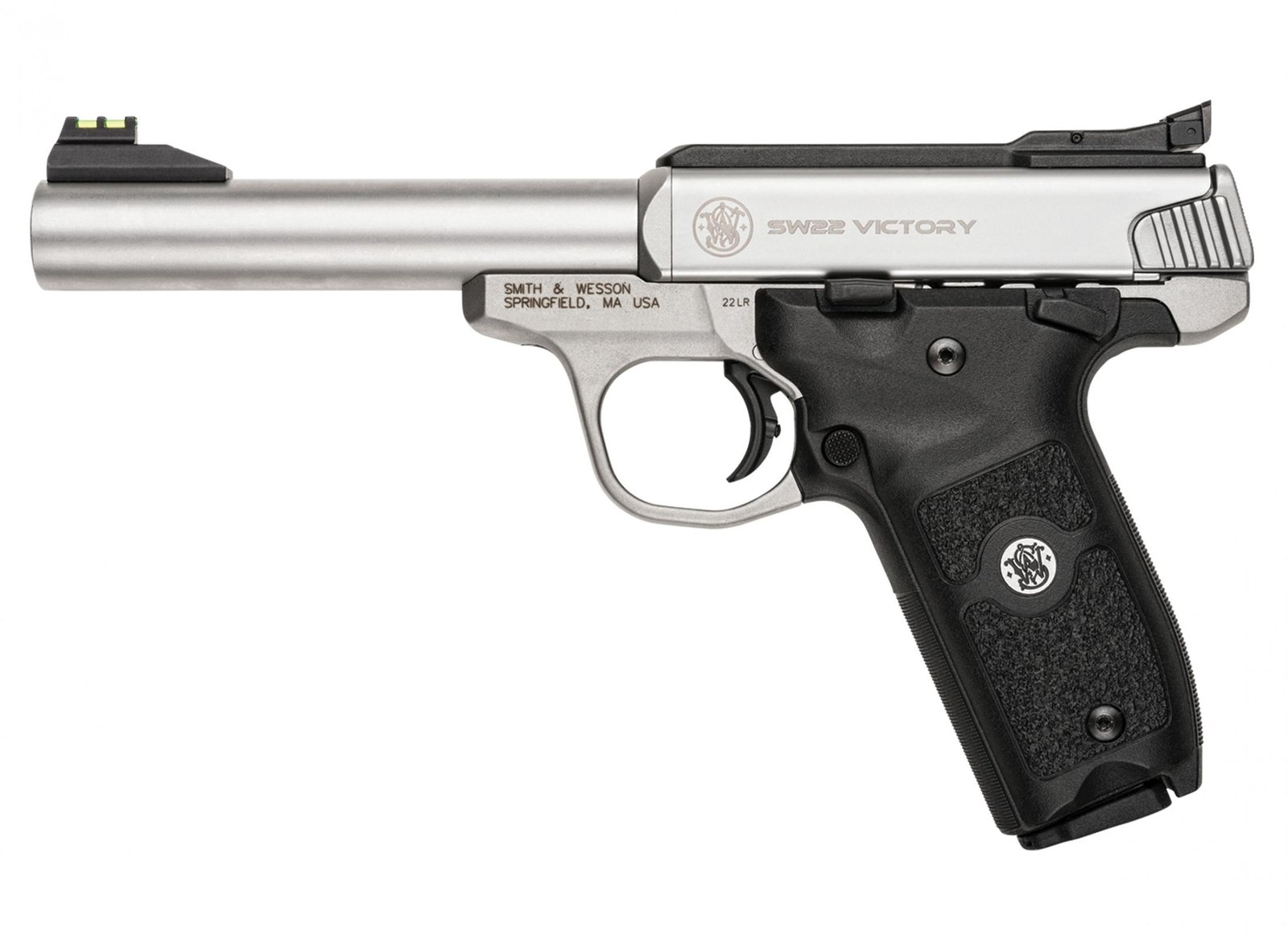 SMITH AND WESSON SW22 VICTORY 22LR SS 5.5" 10+1 by Smith & Wesson / S&W