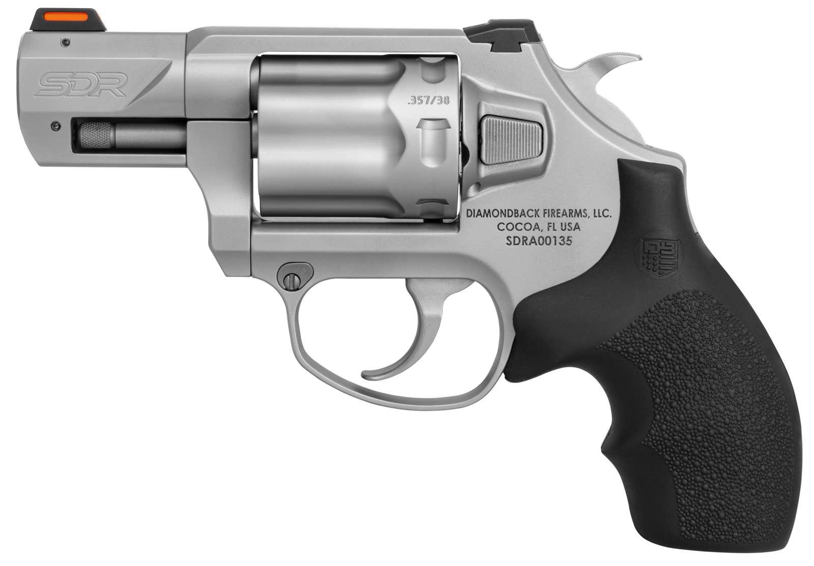 DIAMONDBACK SDR 357 STS GLASS BEADED REVOLVER 6RD 2" BRL by Diamondback Firearms