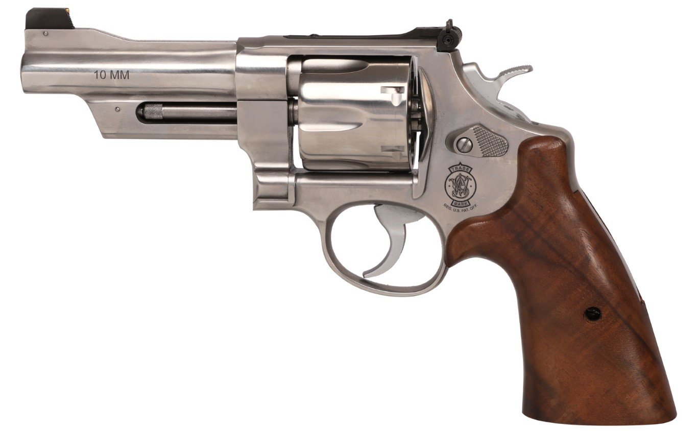SMITH AND WESSON 610 MOUNTAIN GUN 10MM 4" SS by Smith & Wesson / S&W
