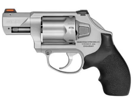 DIAMONDBACK SDR 357 MAG 2" BRL 6RD RVLVR DAO FIBER OPTIC SIGHT BOBBED HAMMER STAINLESS GLASS BEAD by Diamondback Firearms