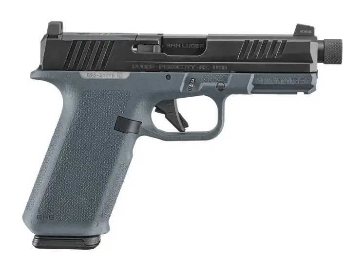 RUGER RXM 9MM PISTOL 4.5" T.B. STEALTH GRAY MAGPUL EHG, O.R. 2-17RD MAGS by Ruger / Sturm, Ruger & Co.