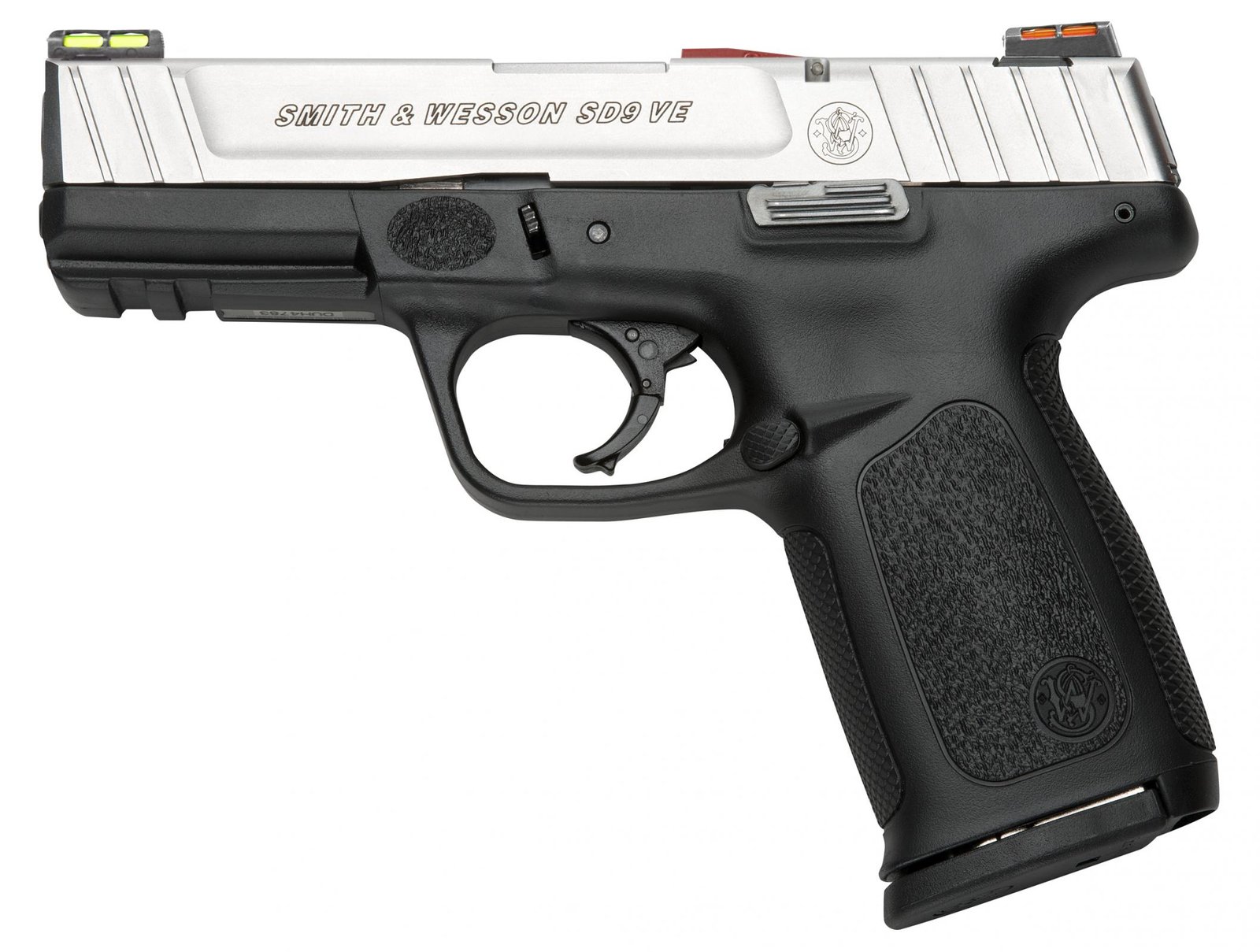 SMITH AND WESSON SD9VE 9MM 10+1 4" SS HI-VIZ by Smith & Wesson / S&W