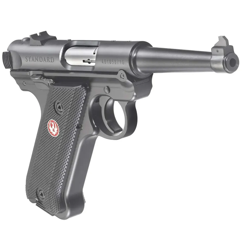 RUGER MRK IV STD 22LR 4.75" BLUED BLK GRP FXD SIGHT by Ruger / Sturm, Ruger & Co.