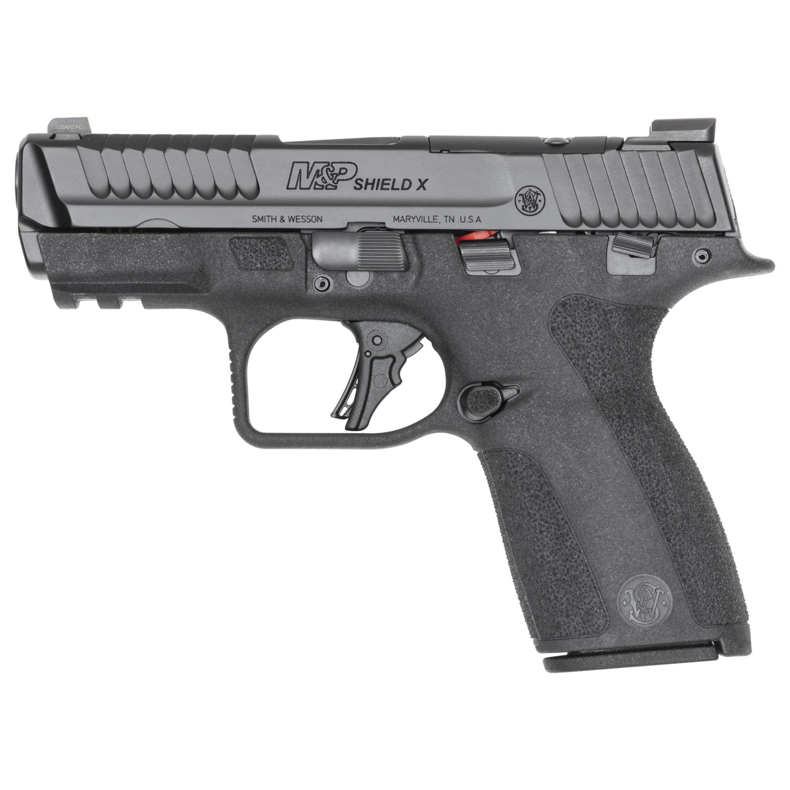 SMITH AND WESSON SHIELD X 9MM 3.6" TS 10+1 CA by Smith & Wesson / S&W