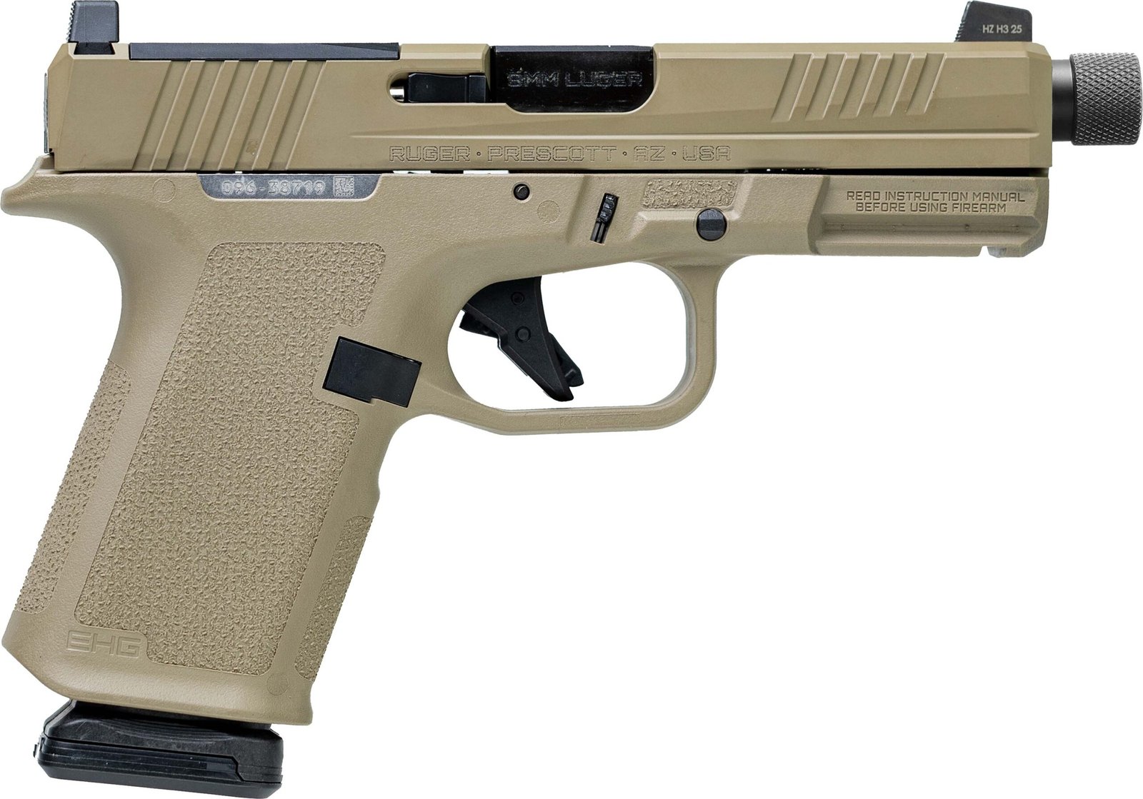 RUG RXM 9MM MPI FDE TB 15RD DE by Ruger / Sturm, Ruger & Co.