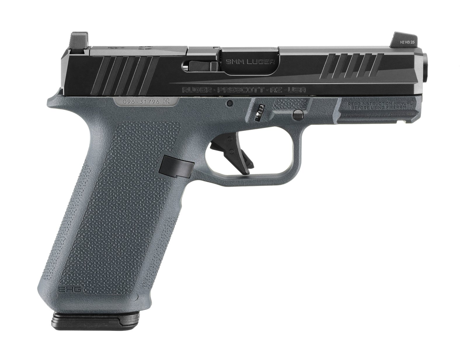 RUGER RXM 9MM BLK/GRAY 17+1 4" AS by Ruger / Sturm, Ruger & Co.