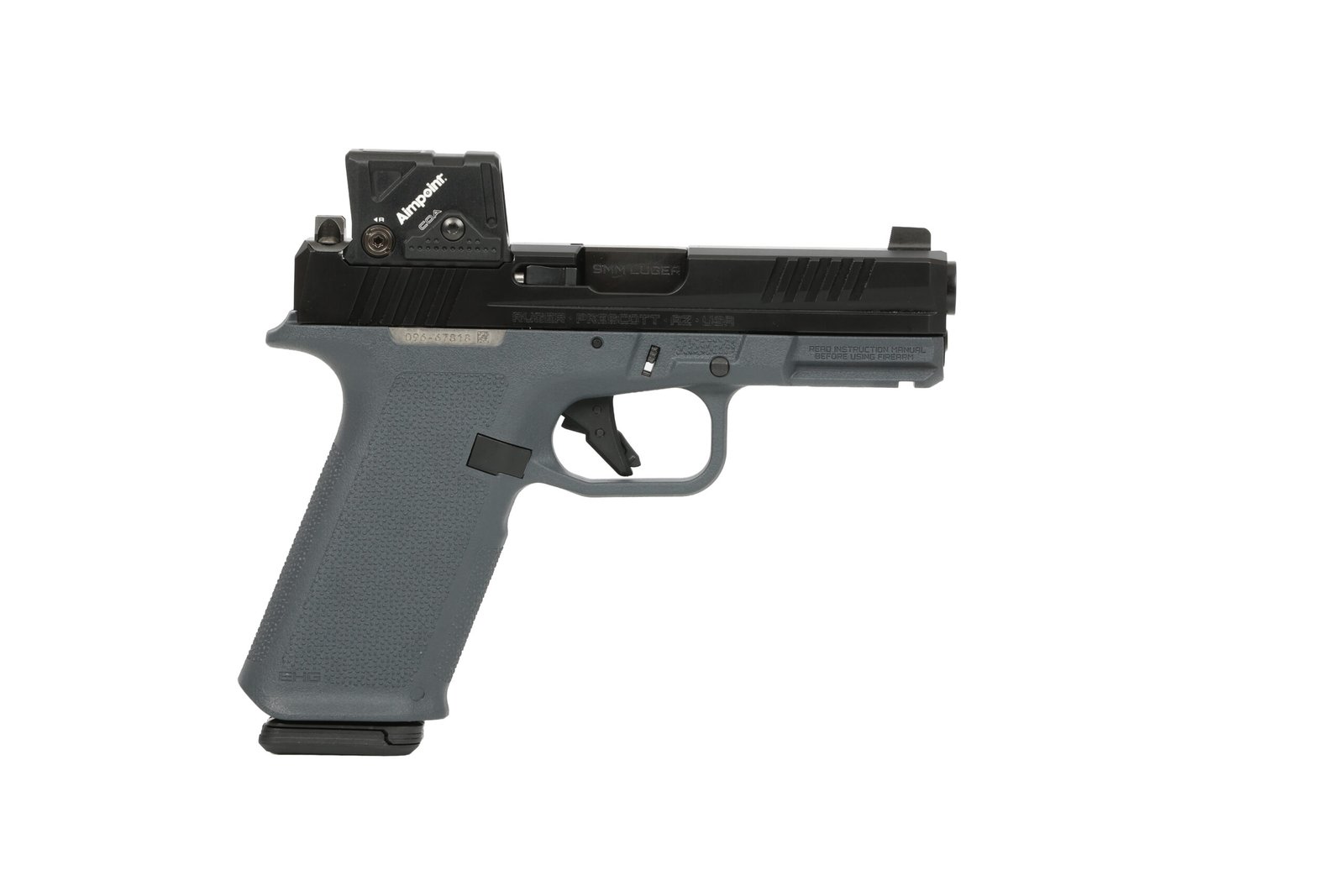 RUGER RXM 9MM BLK/GRAY 17+1 4" COA by Ruger / Sturm, Ruger & Co.