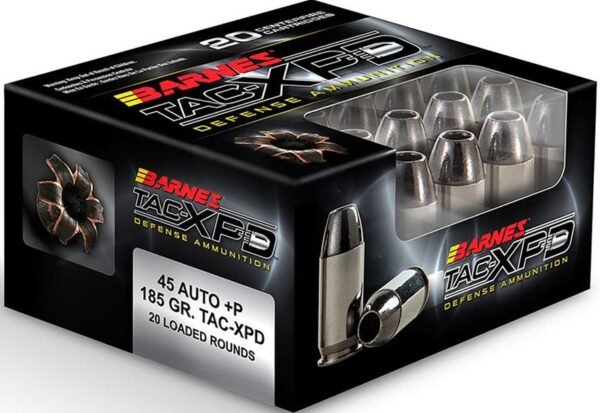 BAR 45AP+P 185GR TAC-XPD 20RD by Barnes