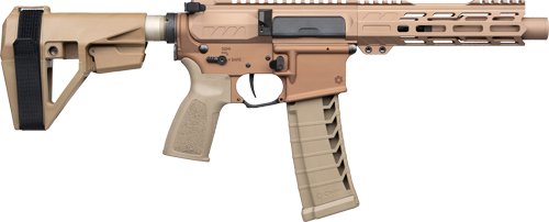CMMG PISTOL MK4 22LR 4.5" 25RD - & ZEROED 22LR SUPPRESSOR BRZ by CMMG Precision