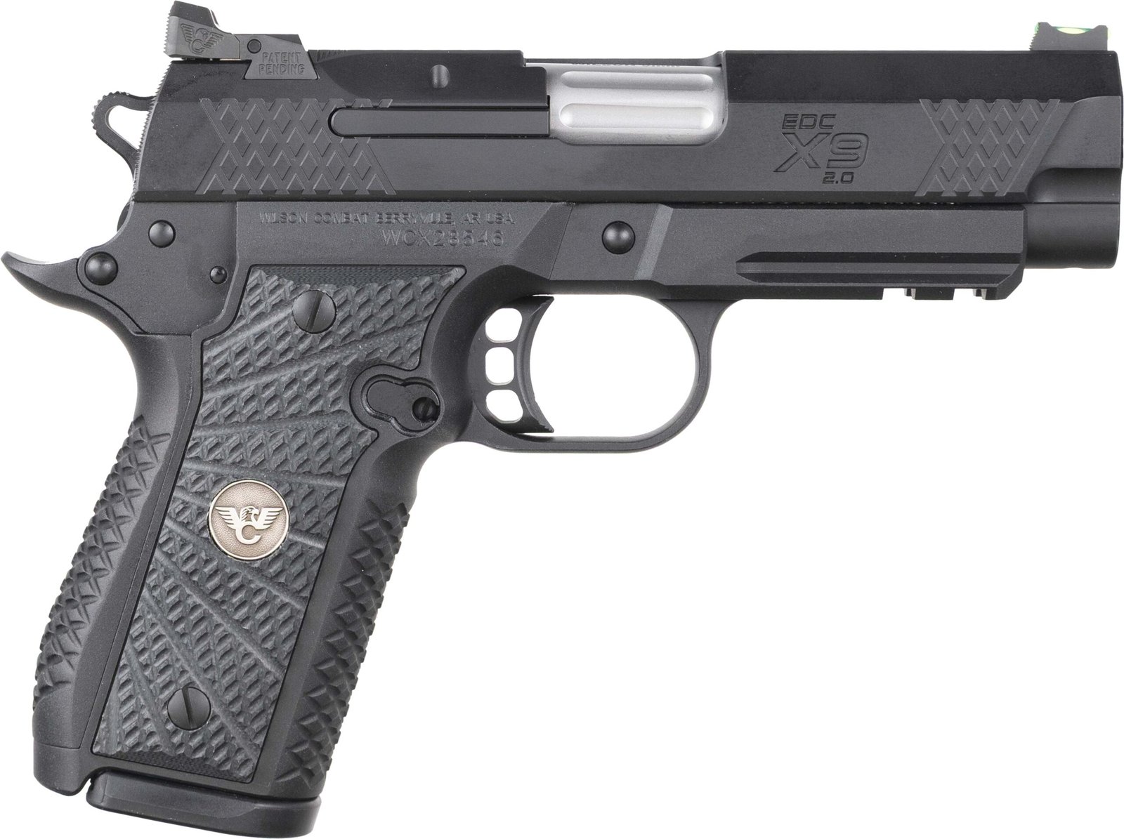 WCT EDC X9 2 RL 9MM BLK 15RD by Wilson Combat