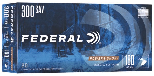 FDR 300SAV 180GR PWRSK SP 20RD by Federal Ammunition