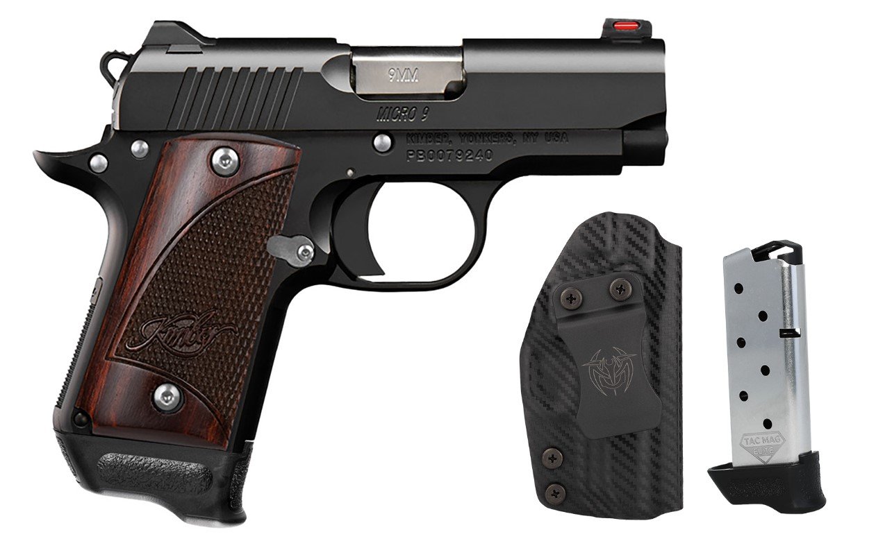 KIMBER MICRO 9MM BLK/RW RTC BUNDLE