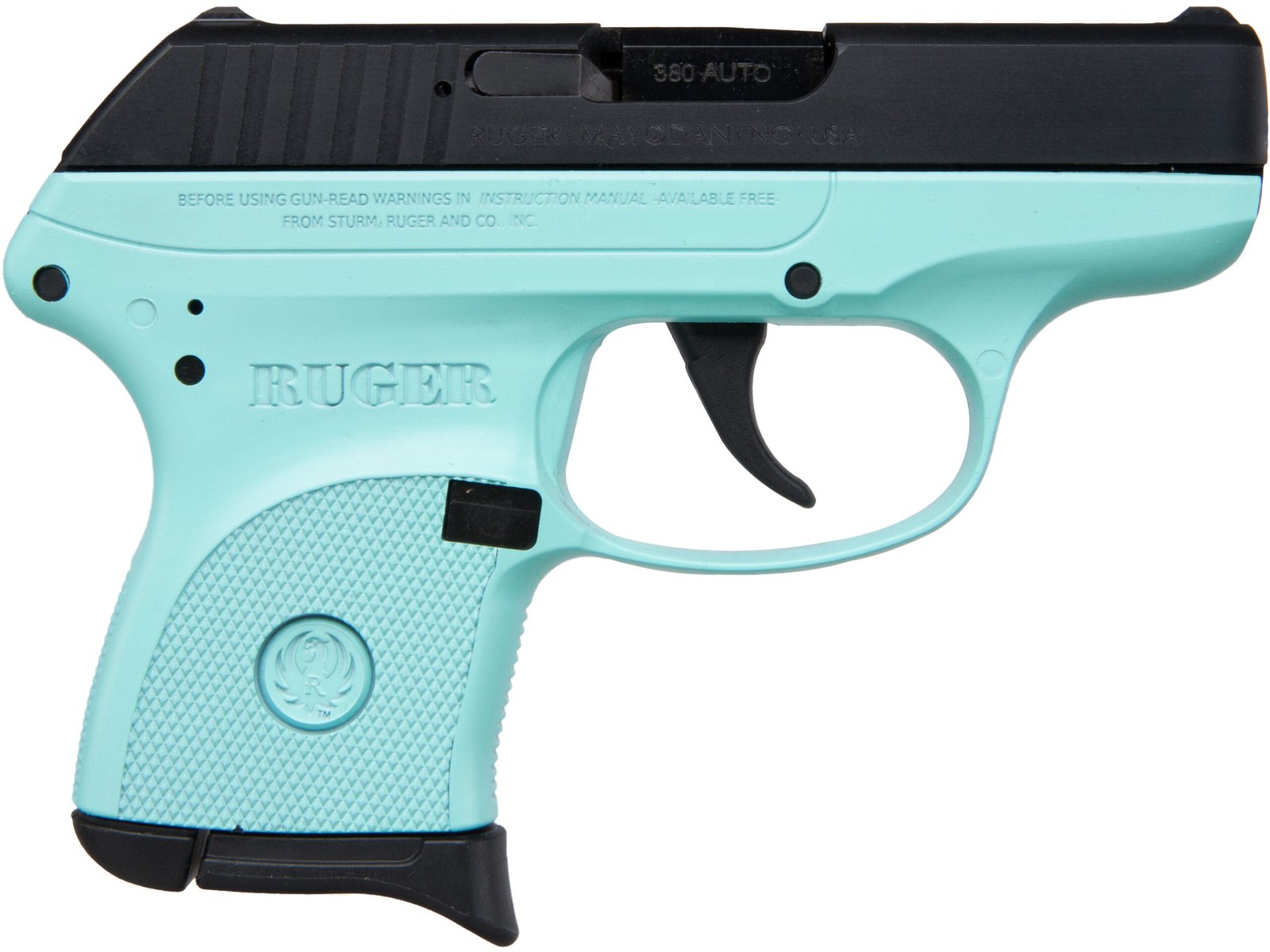 RUG LCP 380 DAO PST B TURQ TL by Ruger / Sturm, Ruger & Co.