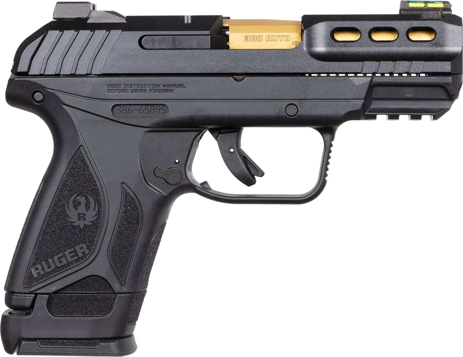 RUG SEC 380 PST B 15RD GLD TL by Ruger / Sturm, Ruger & Co.