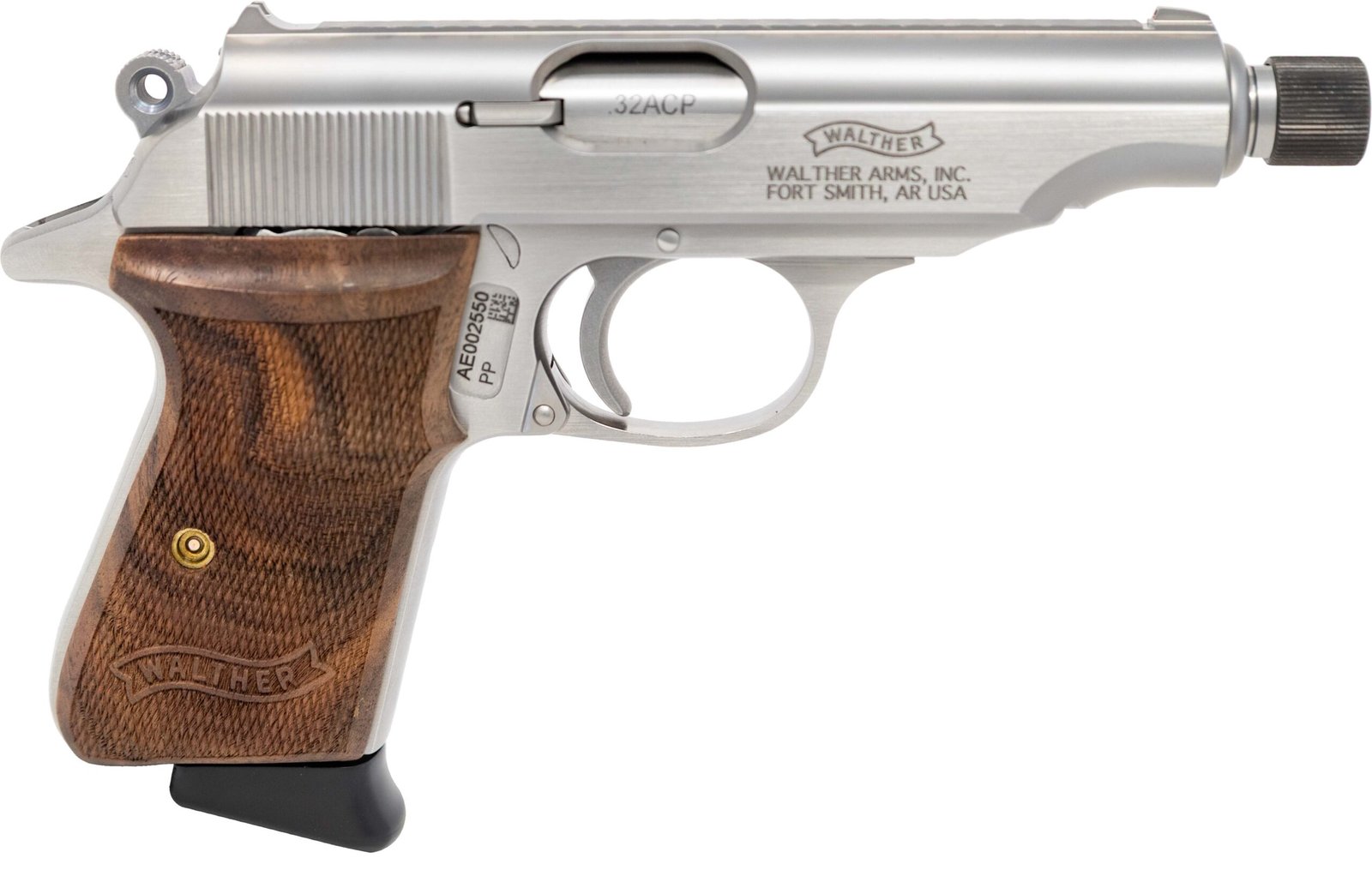 WAI PP 32AP PST SS TB WAL 8RD by Walther Arms