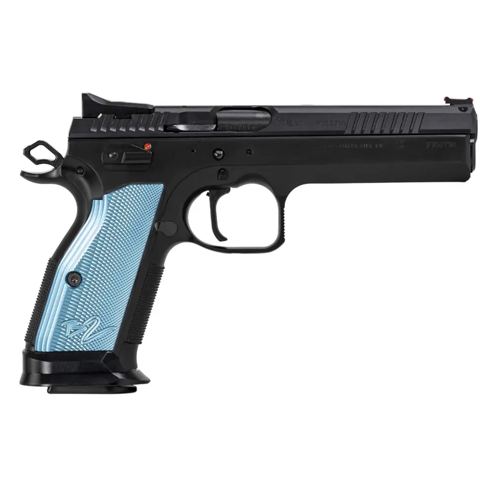 CZ TS 2 PISTOL 40SW BLACK/BLUE 2-17RD MAGS by CZ-USA