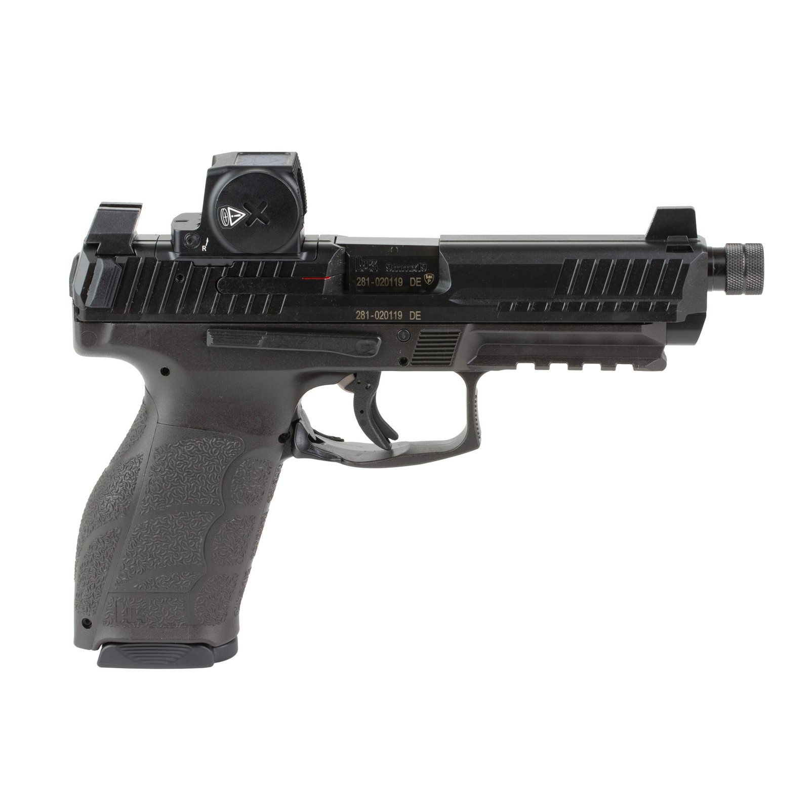 HECKLER AND KOCH (HK USA) VP9A1 F TAC 9MM BLK 10+1 VTX by Heckler & Koch / H&K