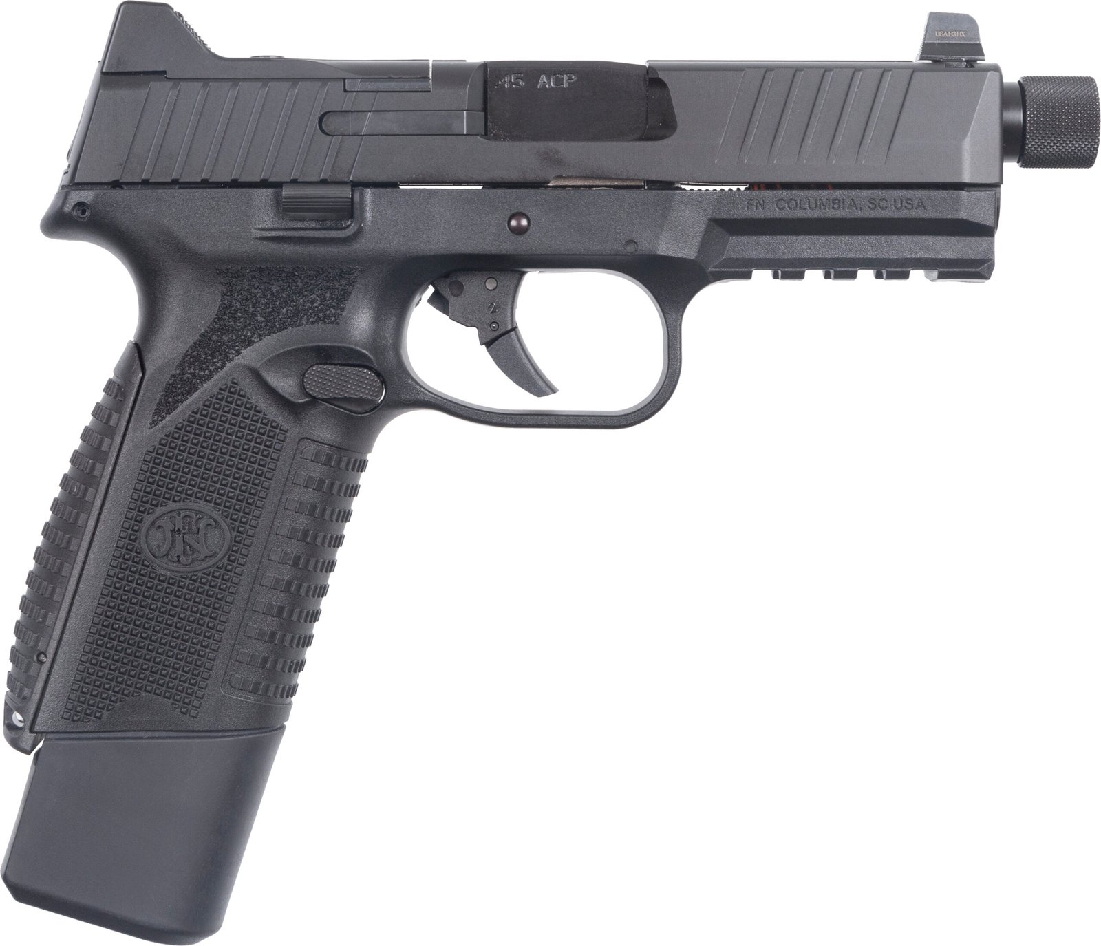 FNM 545 TAC 45AP BLK 15/18RD by FN America / FN Herstal