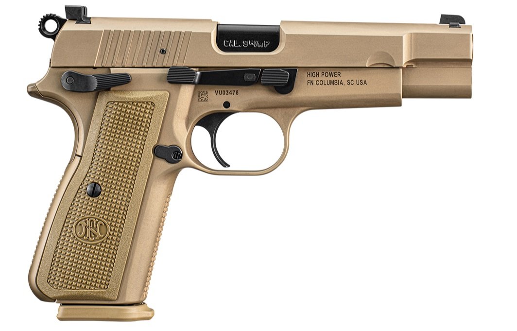 FN HIGH POWER 9MM FDE 4.7" 10+1 by FN America / FN Herstal