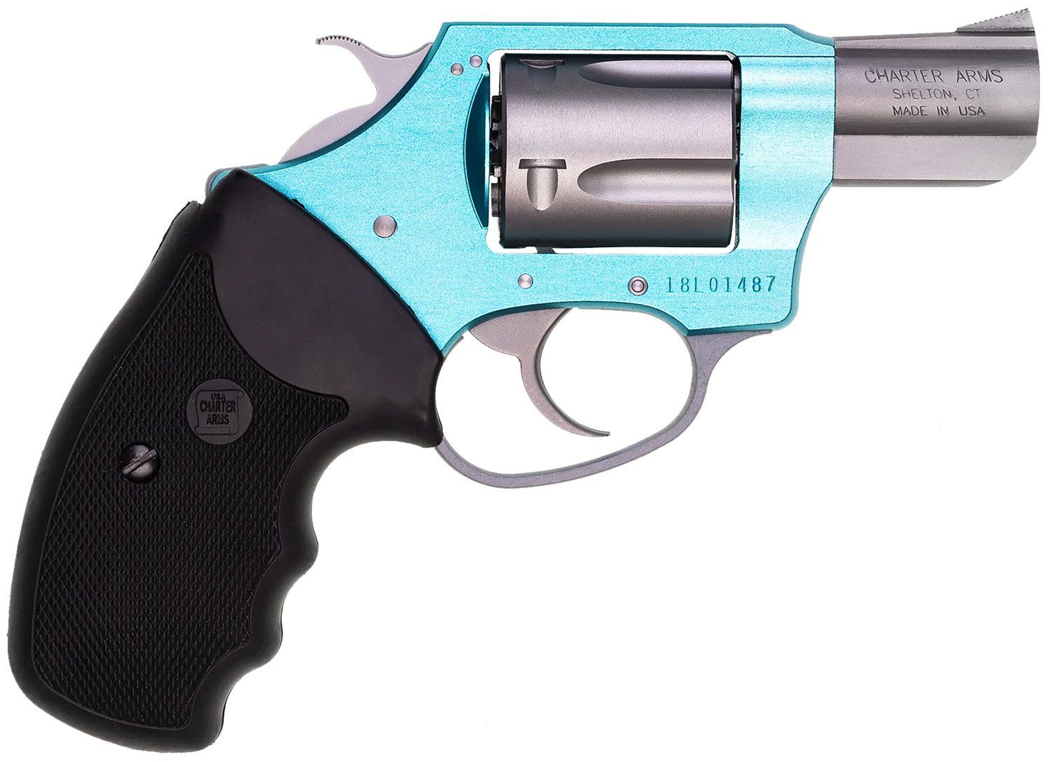 CHARTER ARMS SANTA FE SKY 38SPC TURQ/SS