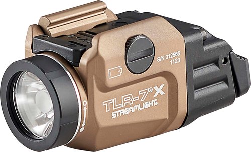 STREAMLIGHT TLR-7X FDE FLEX - LIGHT W/RAILMOUNT C4 WHITE LED