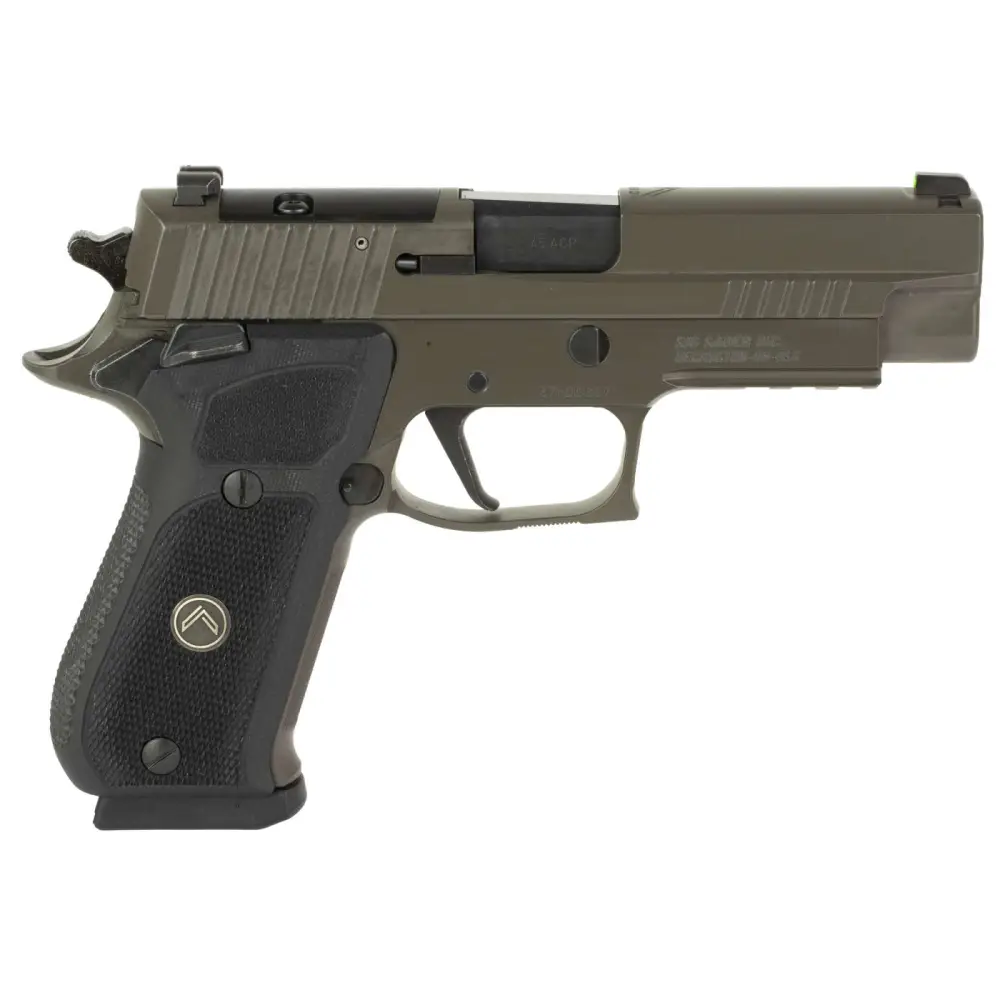 SIG SAUER P220 LEGION 45ACP SAO PSTL GRY, BLK G10 GRIPS, 3-8RD MAGS OPTICS READY
