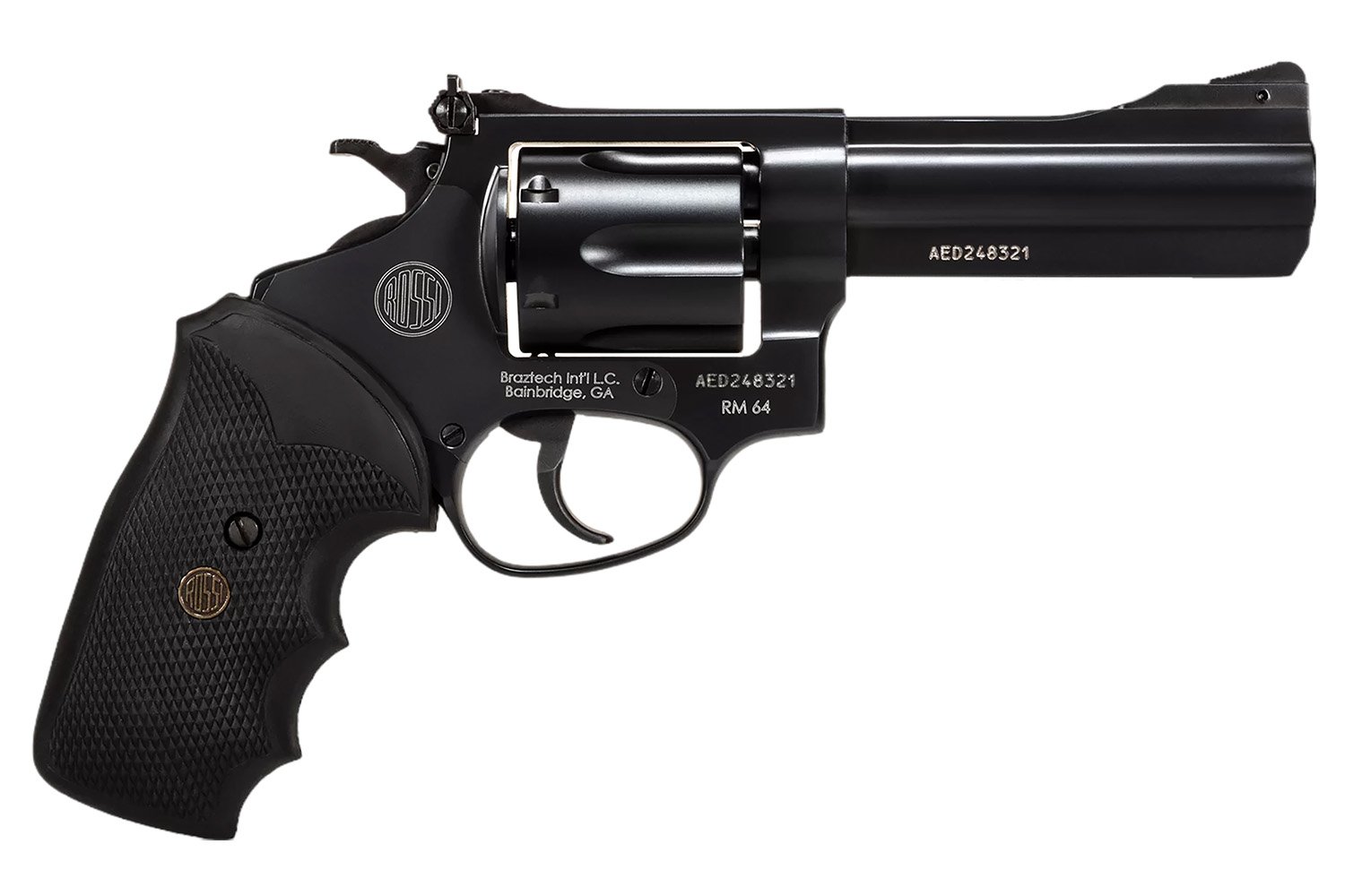 ROSSI RM64 357MAG BL 6RD 4" AS