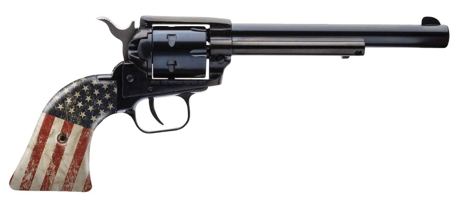 HERITAGE MANUFACTURING 22LR BLUE 6.5" US FLAG FS by Heritage Arms