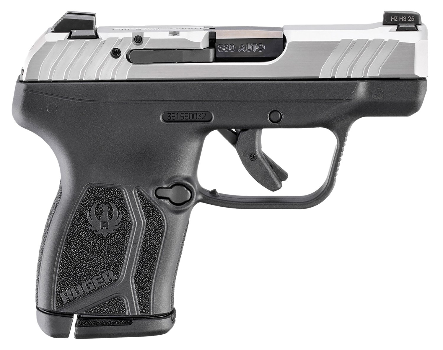 RUGER LCP MAX 380ACP SS/POLY SFTY CA by Ruger / Sturm, Ruger & Co.
