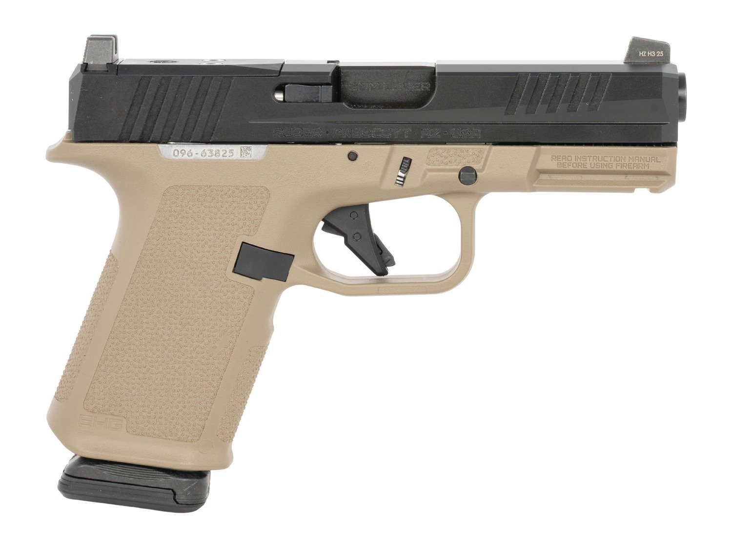 RUGER RXM 9MM BLK/FDE 15+1 4" AS by Ruger / Sturm, Ruger & Co.