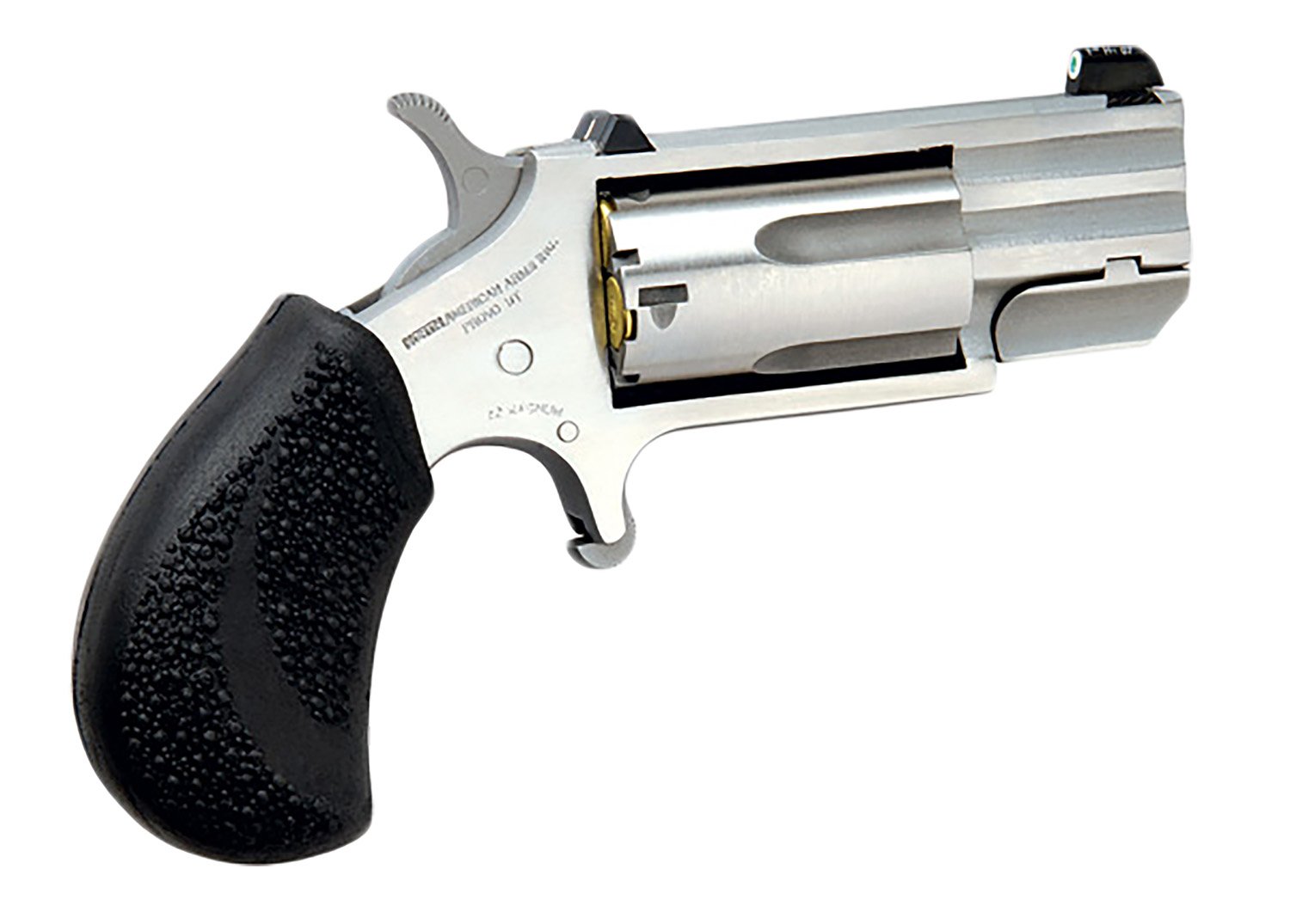 NORTH AMERICAN ARMS PUG 22MAG REV 1" SS TRITIUM