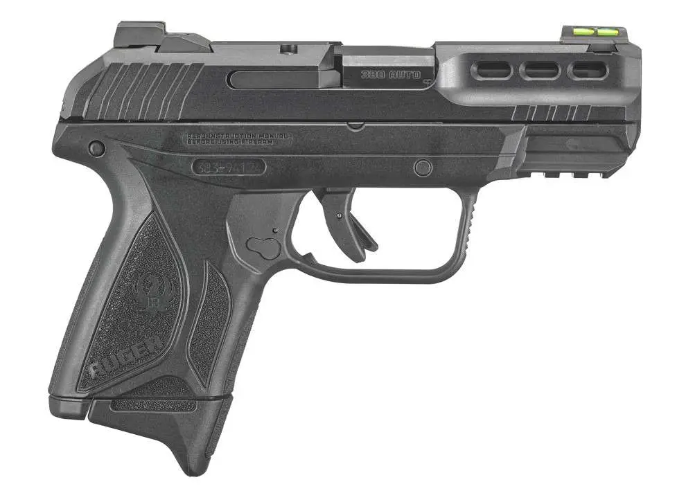 RUGER SECURITY 380ACP PSTL 3.42" BBL BLK 15+1RD BLK F.O. FRONT SIGHT by Ruger / Sturm, Ruger & Co.
