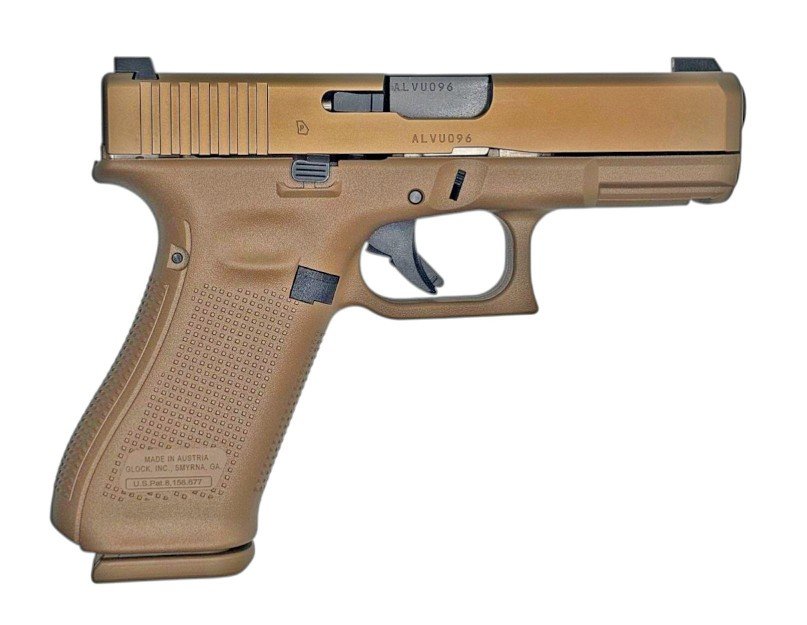GLOCK 19X V NIGHT SIGHTS - 19-SHOT COYOTE TAN
