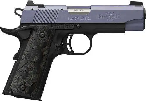 BROWNG 1911-22 BL CKT CR ORCHID CMP 3DT 22LR PSTL by Browning