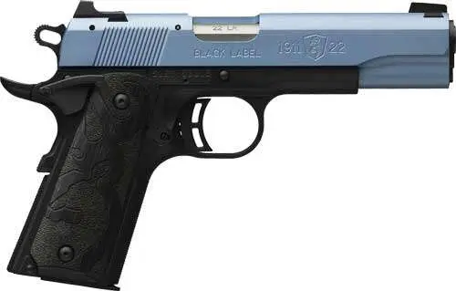 BROWNG 1911-22 BL CKT POLAR BLUE FS 3DT 22LR PSTL by Browning