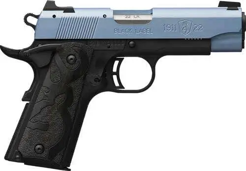 BROWNG 1911-22 BL CKT POLR BLUE CMP 3DT 22LR PSTL by Browning
