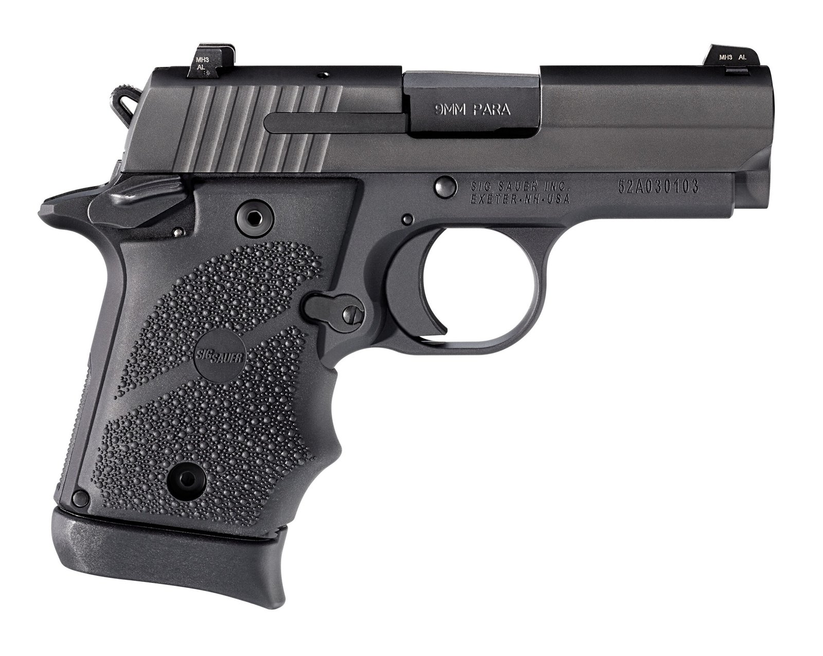 SIG P938 NIT PST 9MM 7R NS MA by Sig Sauer
