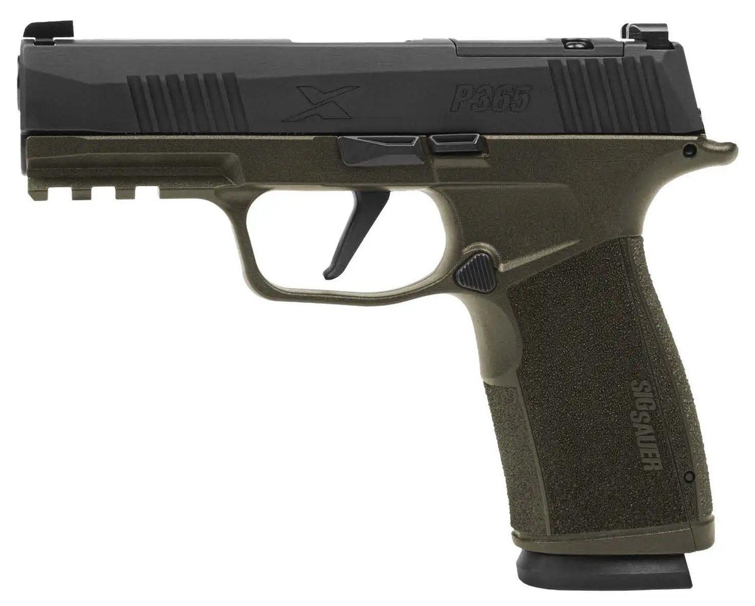 SIG P365XMAC PST 9MM 17R ODG by Sig Sauer