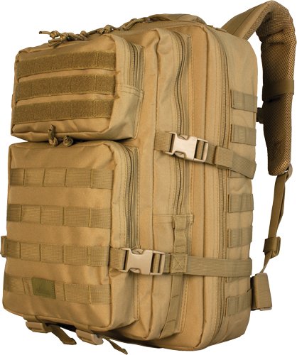 RED ROCK LARGE ASSAULT PACK - COYOTE W/ WEBBING by Red Rock Gear