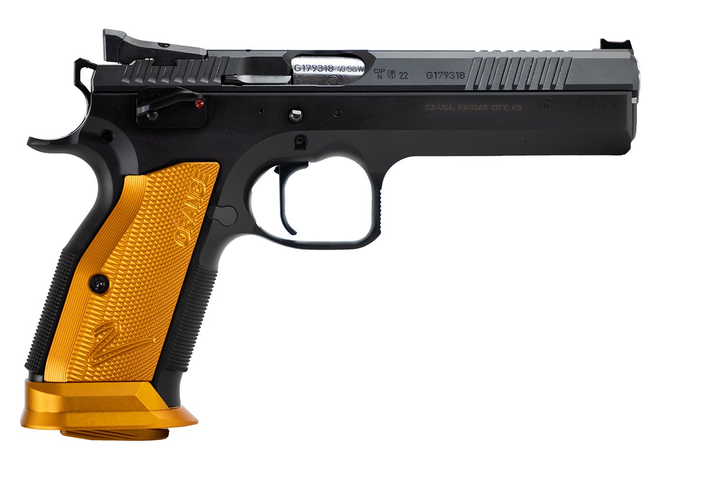 CZ 75 TS2 ORANGE 40S&W 17+1 5.2" by CZ-USA