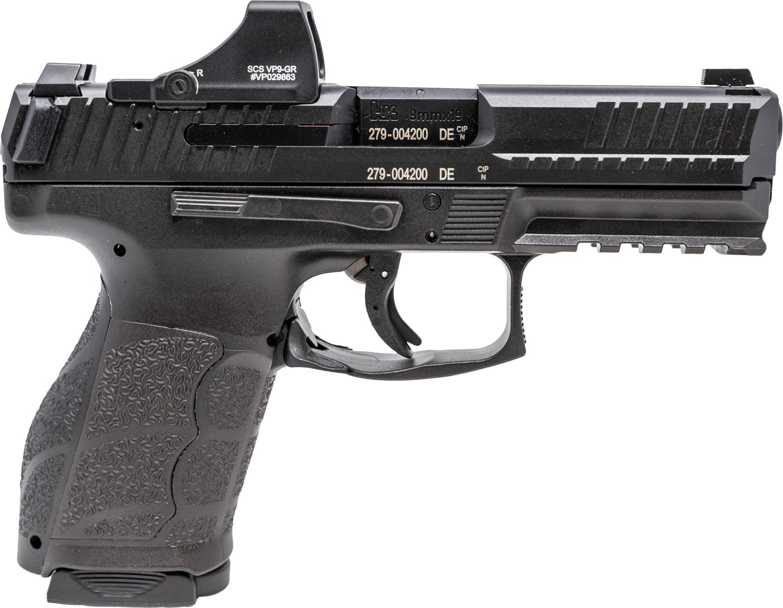 H&K VP9A1 K OE 9MM BK HLS 10RD by Heckler & Koch / H&K