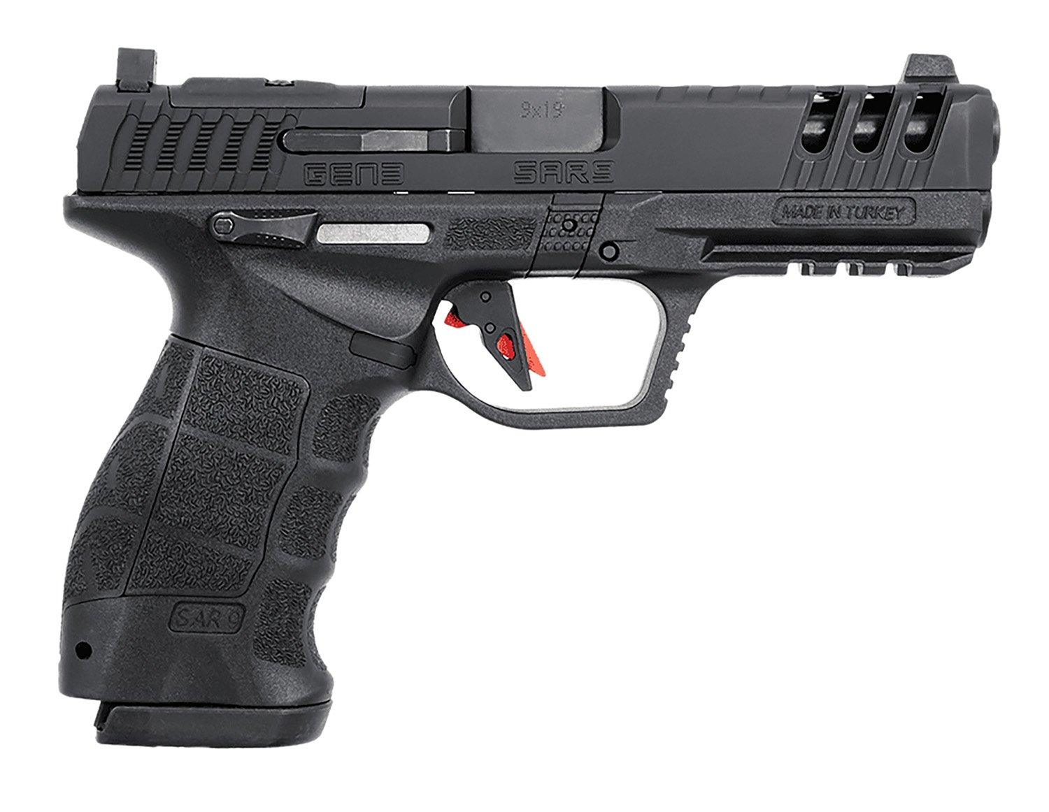 SAR FIREARMS SAR9 GEN3 9MM BLK 4.4" 17+1 by SAR Arms