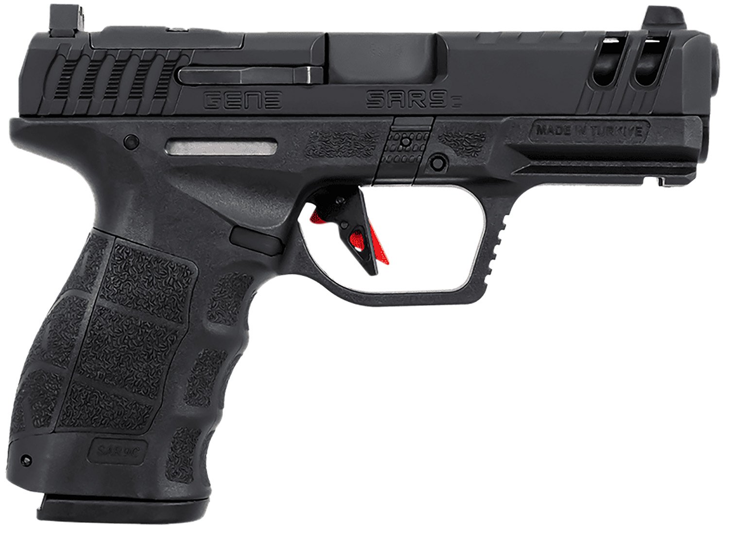 SAR FIREARMS SAR9 CMPT GEN3 9MM BLK 4" 15+1 by SAR Arms
