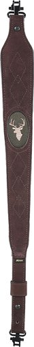 ALLEN SUED DEER HEAD SLING W/ - SWIVELS BROWN LEATHER by Allen Company