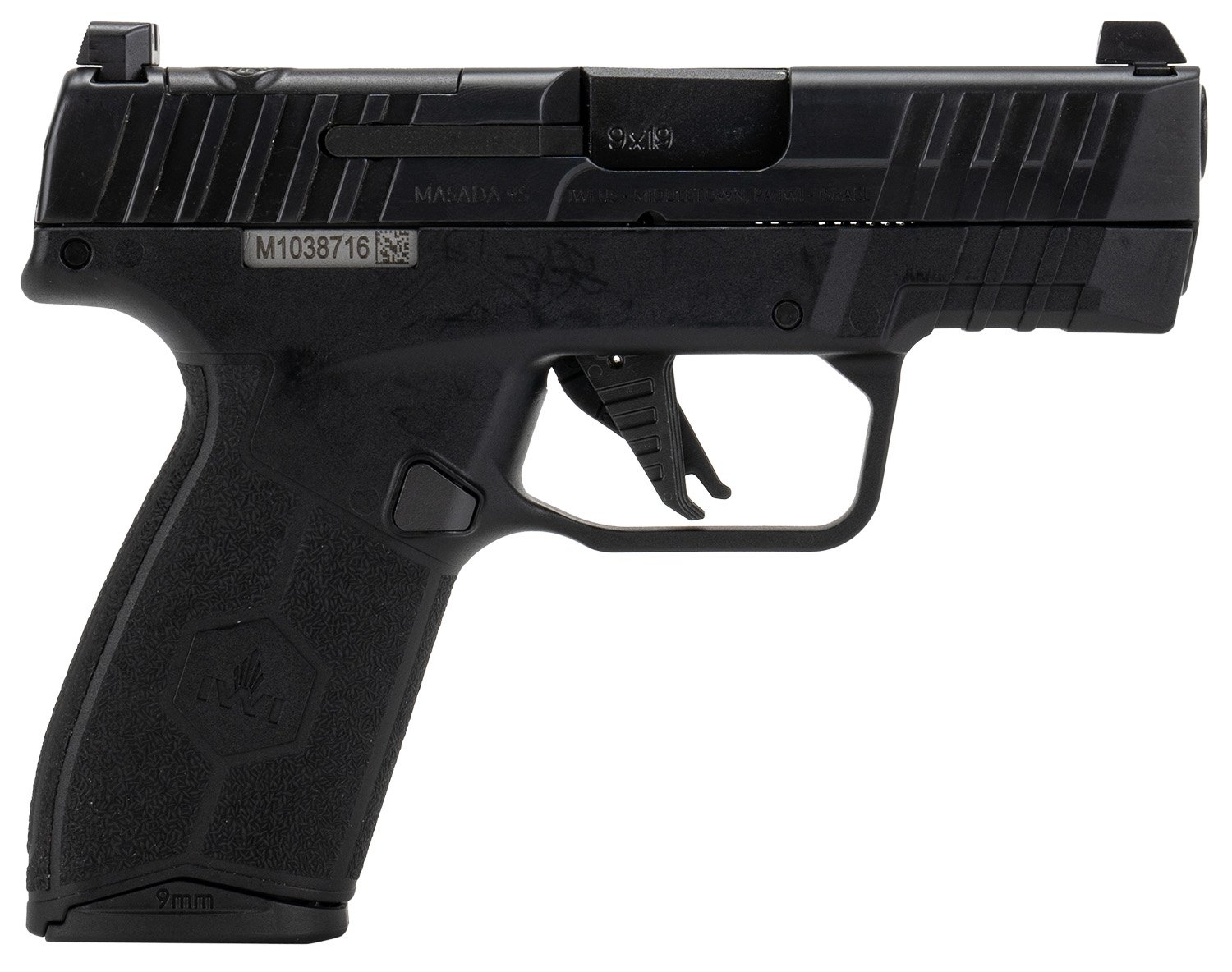 IWI - ISRAEL WEAPON INDUSTRIES MASADA-S ELITE 9MM 3" BLK 13+1